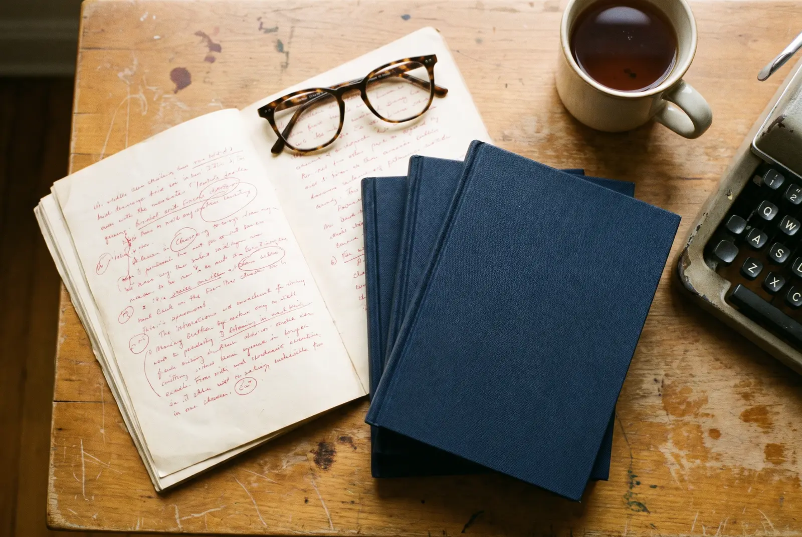 Journals and an edited manuscript