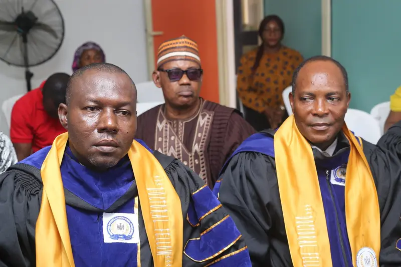 New fellows with their certificates at a CIEPUK induction, October 2023